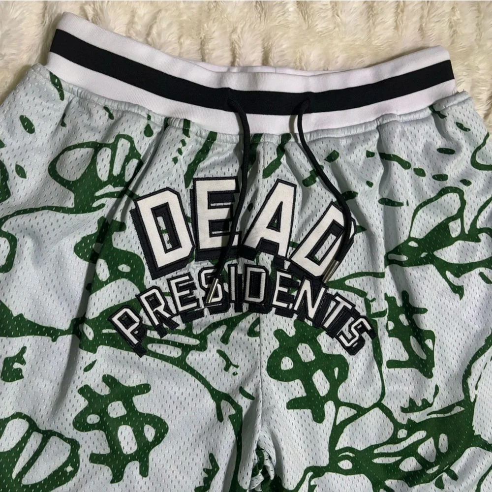 DEAD PRESIDENTS 1995 Men’s Headgear Basketball Athletic Shorts - Picture 4 of 16